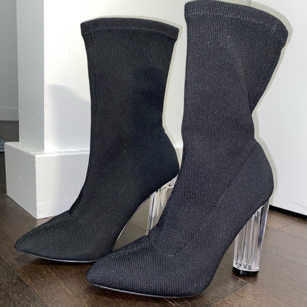 Clear heel